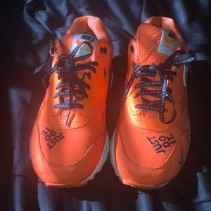 Orange Nike air max